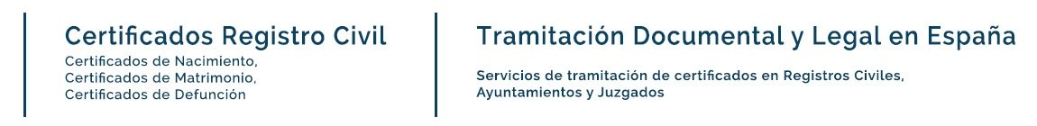 Certificados Registro Civil